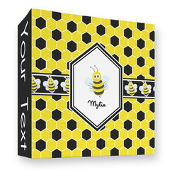 Honeycomb 3 Ring Binder - Full Wrap - 3" (Personalized)