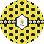 Honeycomb Multipurpose Round Labels - 4" (Personalized)