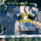 Honeycomb 4'x6' Patio Rug - In context