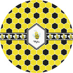 Honeycomb Multipurpose Round Labels - 5" (Personalized)