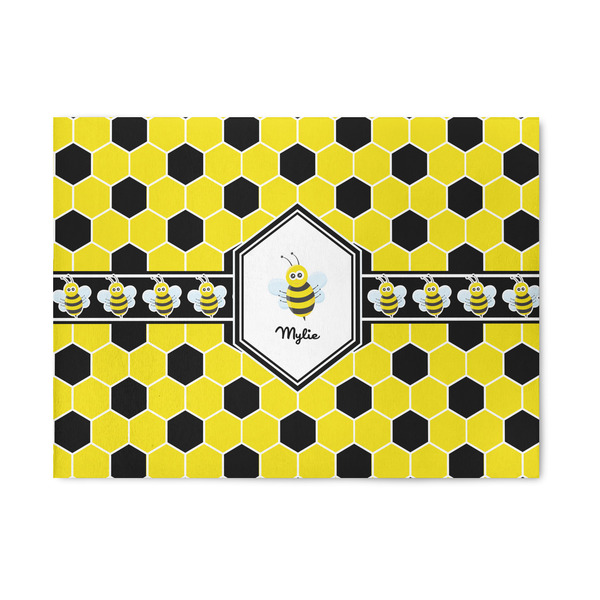 Custom Honeycomb 5' x 7' Indoor Area Rug (Personalized)