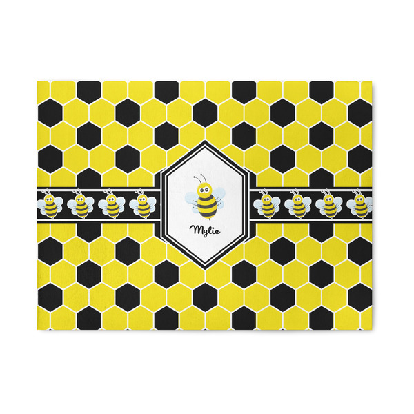 Custom Honeycomb 5' x 7' Patio Rug (Personalized)