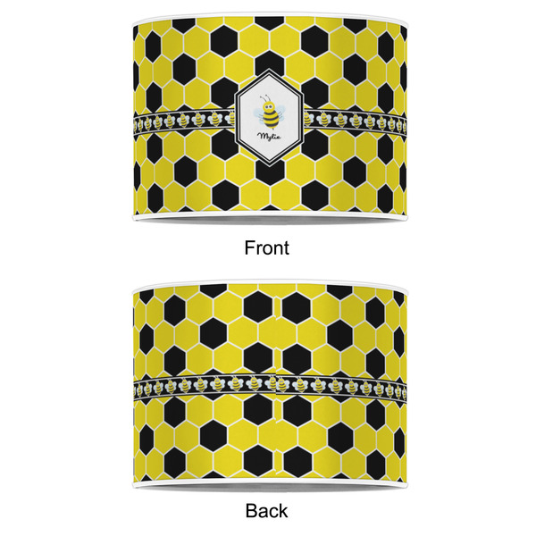 Honeycomb 8" Drum Lampshade - APPROVAL (Poly Film)