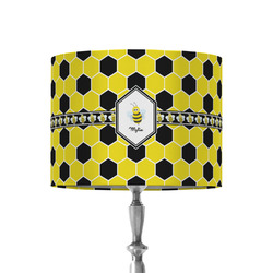 Honeycomb 8" Drum Lamp Shade - Fabric (Personalized)