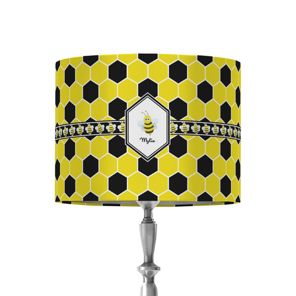 Custom Honeycomb 8" Drum Lamp Shade - Fabric (Personalized)