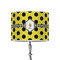 Honeycomb 8" Drum Lampshade - ON STAND (Poly Film)