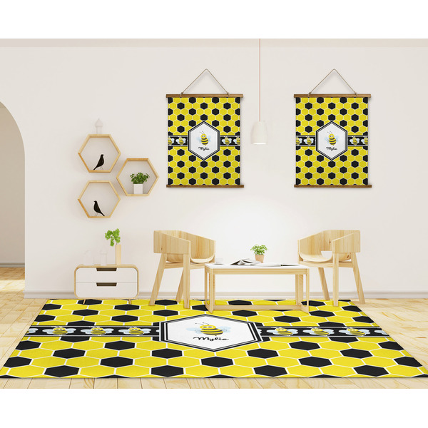 Honeycomb 8'x10' Indoor Area Rugs - IN CONTEXT