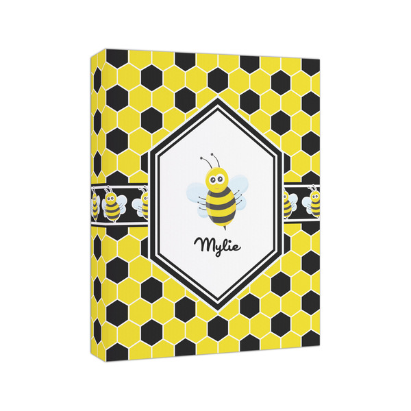 Honeycomb 8x10 - Canvas Print - Angled View