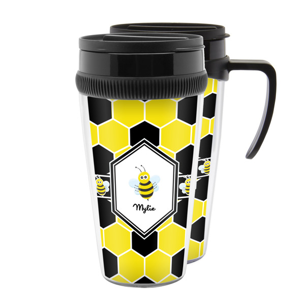 Custom Honeycomb Acrylic Travel Mug (Personalized)