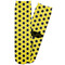 Honeycomb Adult Crew Socks - Single Pair - Front and Back