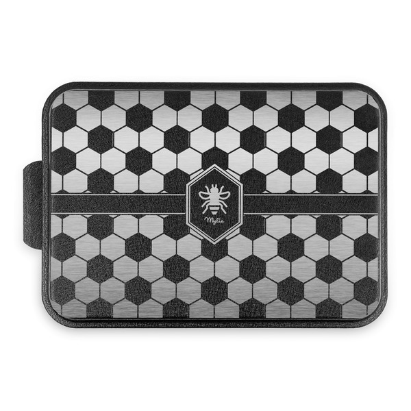 Custom Honeycomb Aluminum Baking Pan with Black Lid (Personalized)