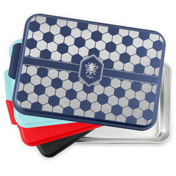 Honeycomb Aluminum Cake Pan with Lid - PARENT/MAIN