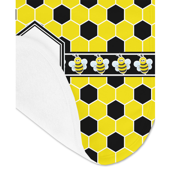 Honeycomb Baby Bib - AFT detail