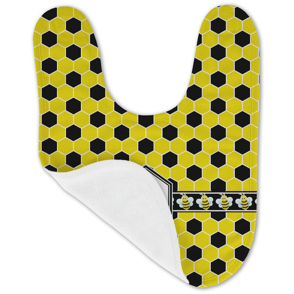 Honeycomb Baby Bib - AFT folded