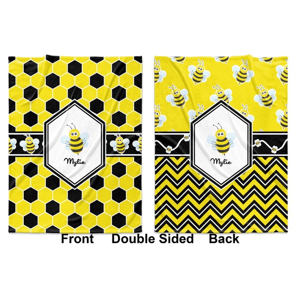 Honeycomb Baby Blanket (Double Sided - Printed Front and Back)