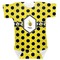 Honeycomb Baby Bodysuit (Personalized)