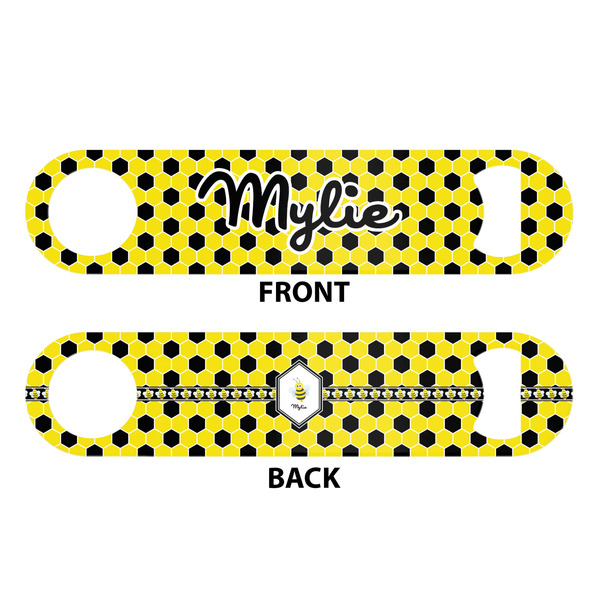 Honeycomb Bar Bottle Opener - White - Approval