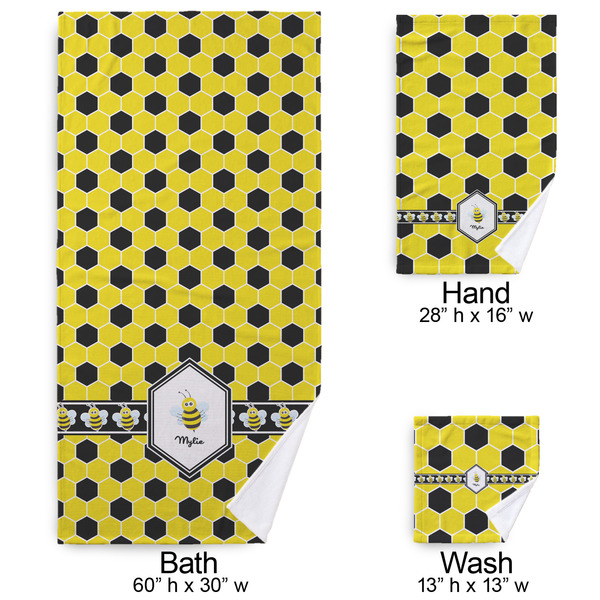 Honeycomb Bath Towel Sets - 3-piece - Approval