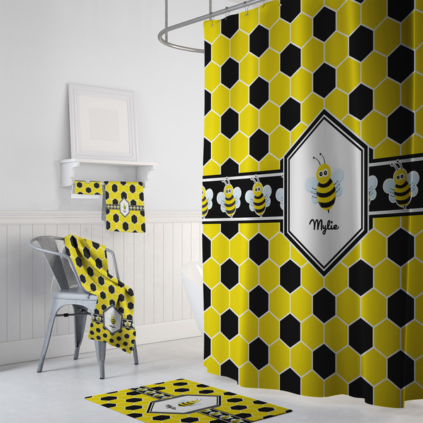 Honeycomb Bath Towel Sets - 3-piece - In Context