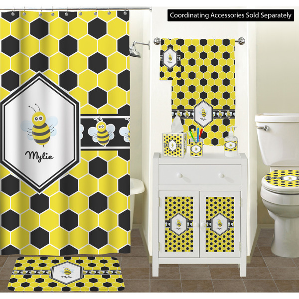 Honeycomb Bathroom Scene