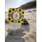 Honeycomb Beach Spiker white on beach with sand