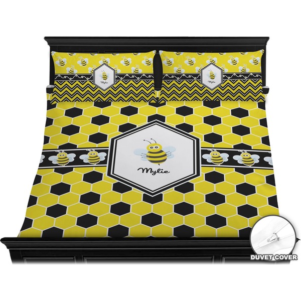 Honeycomb Bedding Set (King) - Duvet