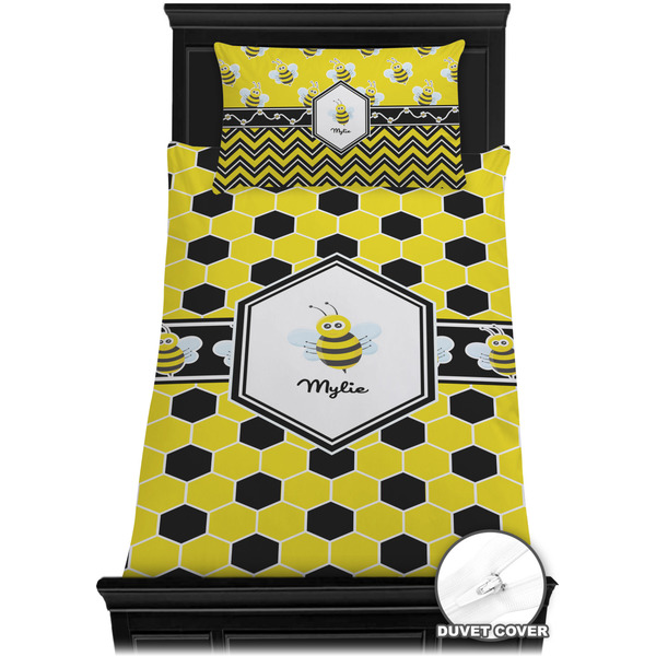 Honeycomb Bedding Set (TwinXL) - Duvet
