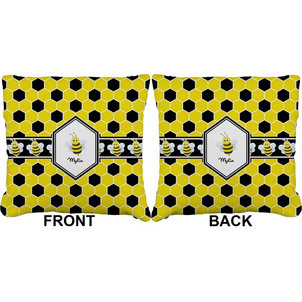 Honeycomb Burlap Pillow Approval