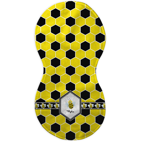 Honeycomb Burp Peanut Shaped Flat