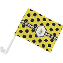 Honeycomb Car Flag - Small w/ Name or Text