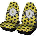 Honeycomb Car Seat Covers (Set of Two) (Personalized)