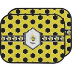 Honeycomb Car Floor Mats (Back Seat) (Personalized)