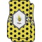 Honeycomb Car Floor Mats (Front Seat) (Personalized)