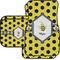 Honeycomb Car Floor Mats Set - 2 Front & 2 Back (Personalized)