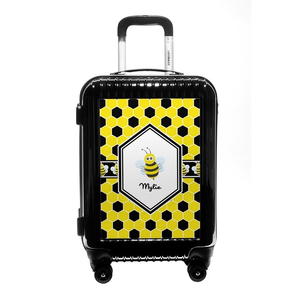 Custom Honeycomb Carry On Hard Shell Suitcase (Personalized)