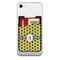 Honeycomb Cell Phone Credit Card Holder w/ Phone