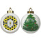 Honeycomb Ceramic Christmas Ornament - X-Mas Tree (APPROVAL)
