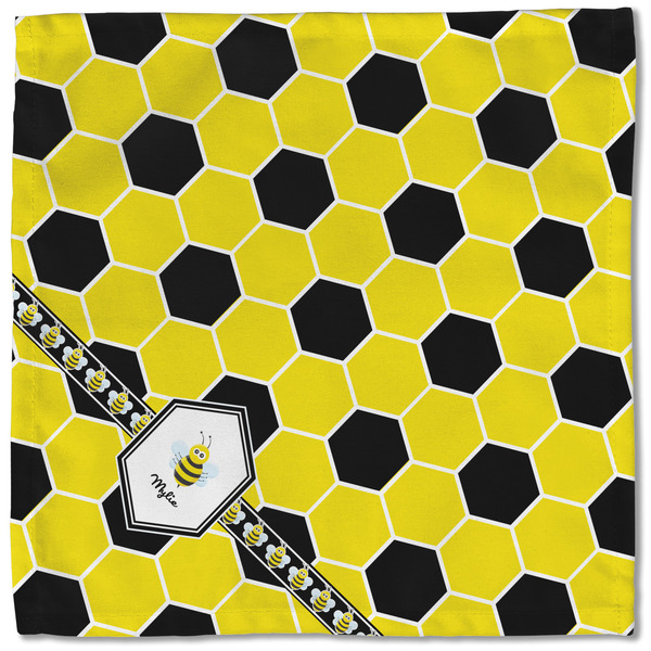 Honeycomb Cloth Napkins - Personalized Lunch (Single Full Open)