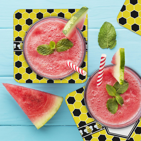 Honeycomb Coaster Set - LIFESTYLE