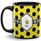Honeycomb 11 Oz Coffee Mug - Black (Personalized)