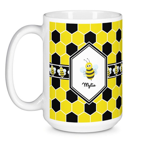 Honeycomb Coffee Mug - 15 oz - White
