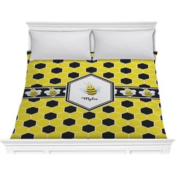 Honeycomb Comforter - King (Personalized)