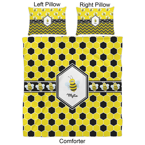Honeycomb Comforter Set - Queen - Approval