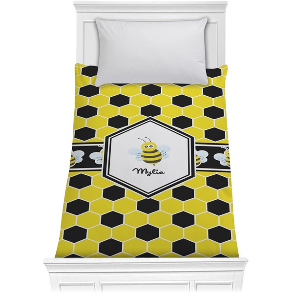 Custom Honeycomb Comforter - Twin (Personalized)