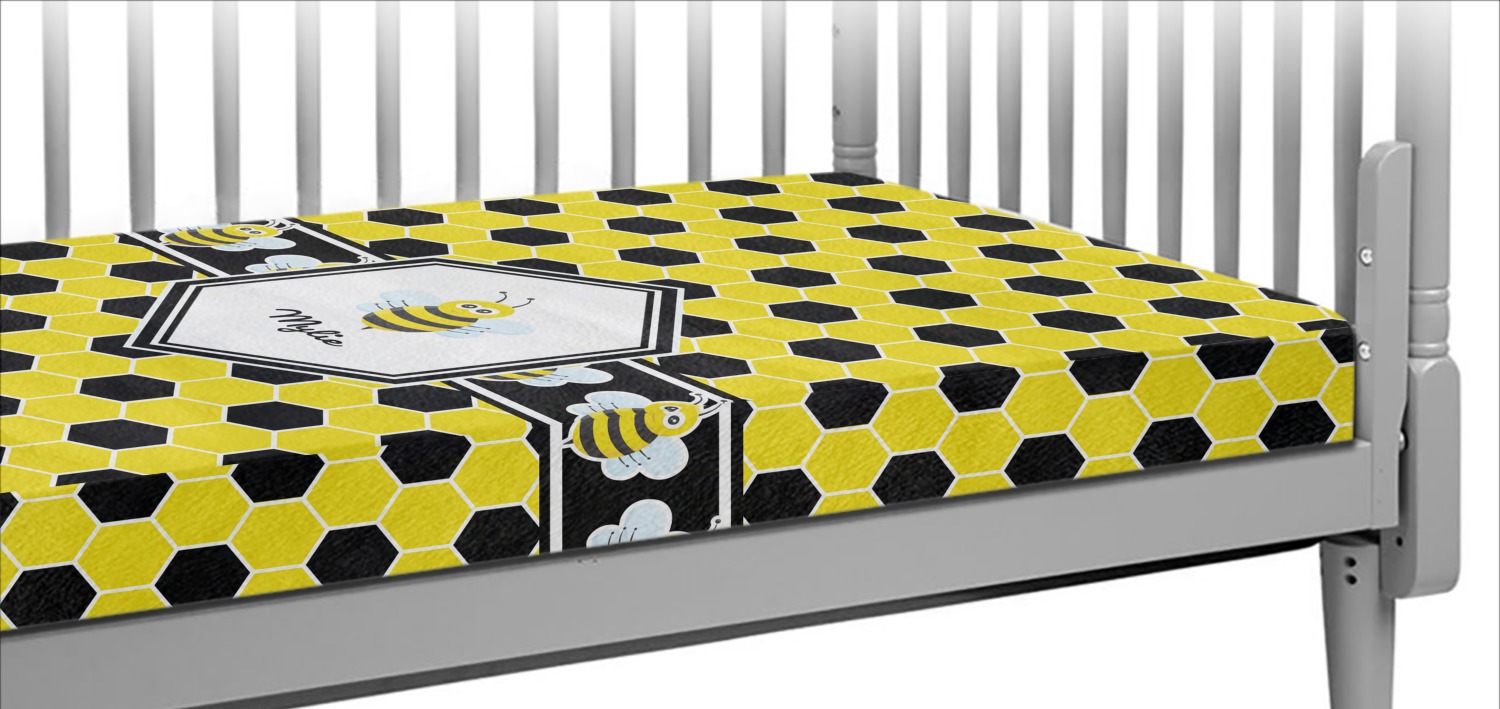 Custom Crib Fitted Sheet (Personalized) YouCustomizeIt