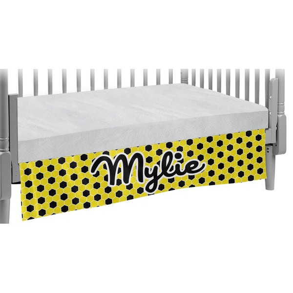Custom Honeycomb Crib Skirt (Personalized)