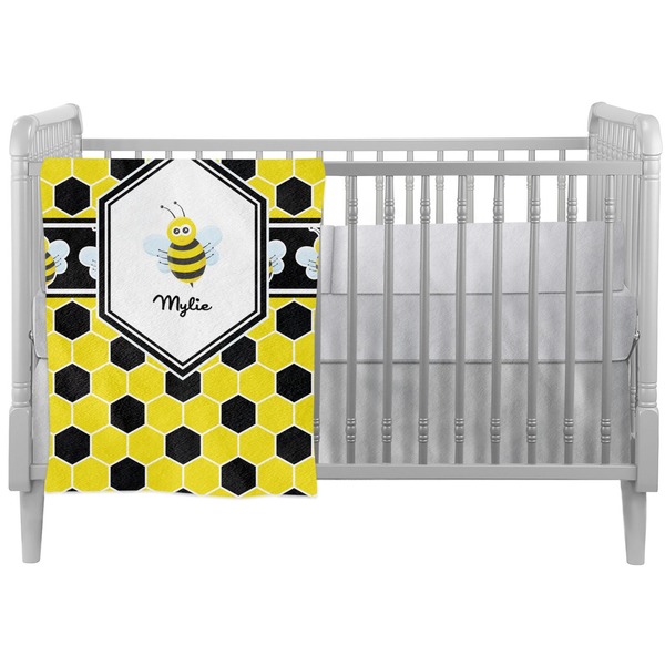 Custom Honeycomb Crib Comforter / Quilt (Personalized)