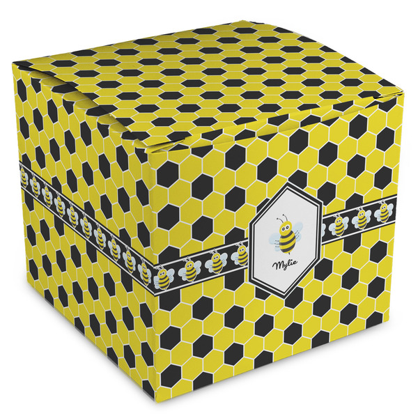 Custom Honeycomb Cube Favor Gift Boxes (Personalized)
