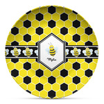 Honeycomb Microwave Safe Plastic Plate - Composite Polymer (Personalized)