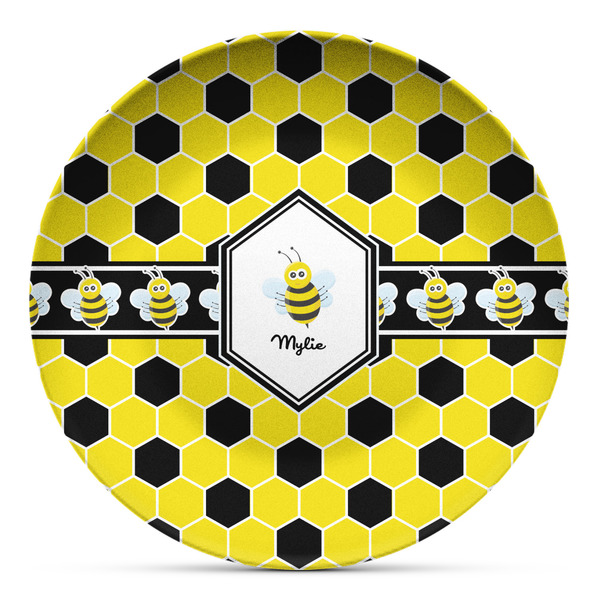 Custom Honeycomb Microwave Safe Plastic Plate - Composite Polymer (Personalized)